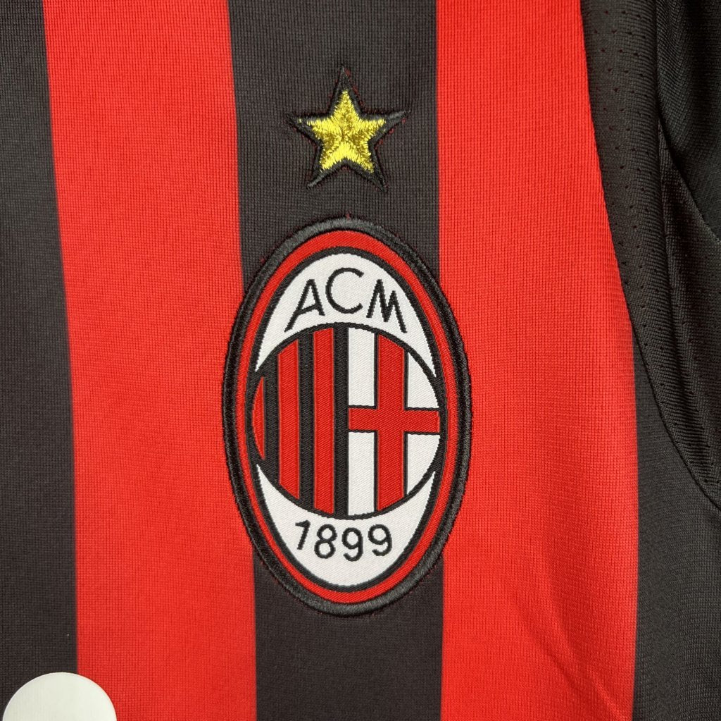 Long Sleeve AC Milan Home Jersey 2009/2010