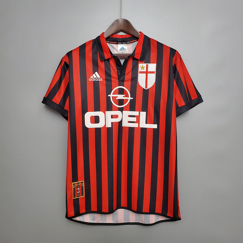 AC Milan Home Jersey 1999 2000