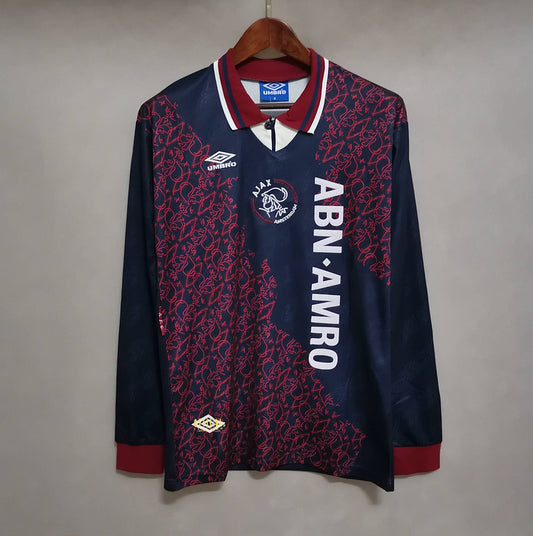 Long Sleeve Ajax Away Jersey 1994 1995