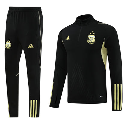 Argentina Tracksuits Blue Jacket Three Stars 2023